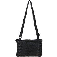 'Magnificenza' Vintage Woven Classic Leather Crossbody Bag