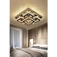 Modern Fancy Crystal LED Flush Mount Ceiling Light