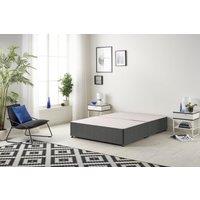 Somnior Ziggy Platform Bed Base in Charcoal | Size: Double
