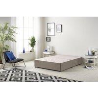 Somnior Ziggy Platform Bed Base in Brown | Size: Small Double