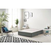 Somnior Ziggy Platform Bed Base in Dark Grey | Size: Small Double