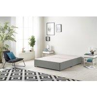 Somnior Ziggy Platform Bed Base in Silver | Size: Small Double