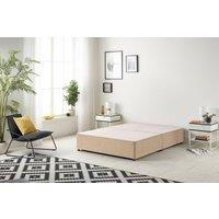 Somnior Ziggy Platform Bed Base in Beige | Size: Double