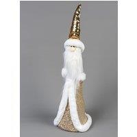 Shatchi 58cm Gold Santa - Christmas Figurine
