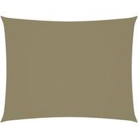 Sunshade Sail Oxford Fabric Rectangular 3x4.5 m Beige