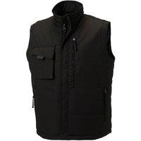 Russell Men's Workwear Gilet Jacket in Black | Size: 3XL