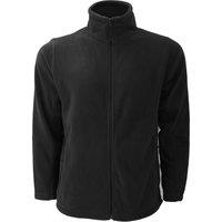 Russell Men's Full Zip Outdoor Fleece Jacket in Black | Size: Medium