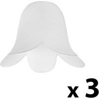 ValueLights 3 Pack White Ceiling Pendant Shade