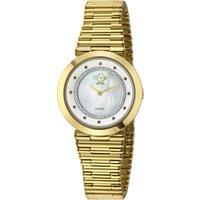 GV2 Women's Burano, Swiss Quartz Watch, Green MOP Dial, 316L Stainless Steel, & Sapphire Crystal in White