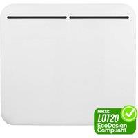 MYLEK Electric Panel Heater with 24/7 Timer & Thermostat IP24 Rated 1000W in White