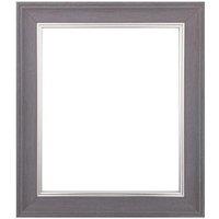 Frames & Mirrors 4U Scandi Blue Photo Frame 20 x 16 Inch in Mid Grey