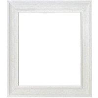 Frames & Mirrors 4U Scandi Limed White Picture Photo Frame A4 in Off-White