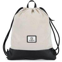 Seventeen London Greenwich' Drawstring Bag in Beige