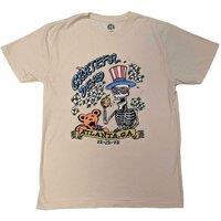 Grateful Dead Atlanta Flowers T-Shirt in Natural | Size: 2XL