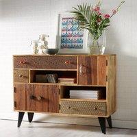 IH Design Celis Limited Edition Solid Wooden Sideboard in Brown