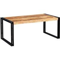 IH Design Franciscan Upcycled Industrial Vintage Mintis Large Coffee Table in Brown