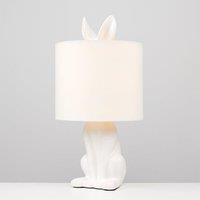 ValueLights White Table Lamp
