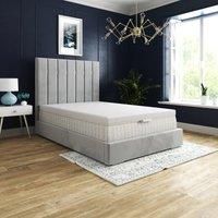 DS Living Premium 10cm Thick Memory Foam Mattress Topper - Super King in Off-White | Size: Double