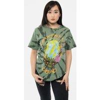 Grateful Dead Forest Dead Dye Wash T-Shirt in Green | Size: Small