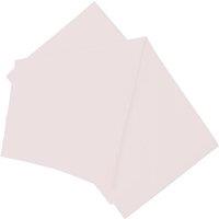Belledorm Easy Care 200 Thread Count Cotton Polyester Percale Flat Sheet in Light Pink | Size: King