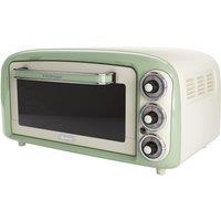 Ariete Vintage style Mini Oven, 18 Litre in Green