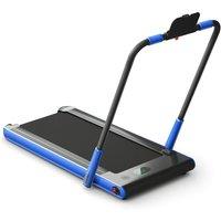 Folding Treadmill 2 In 1 Electric Running Machine Walking Treadmill w/ LED Display Remote Control