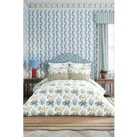Sanderson 'Enys Garden' Cotton Sateen Duvet Cover Set in Indigo | Size: Single