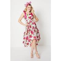 Debut London by Coast Organza Jacquard Trapeze Midaxi Dress