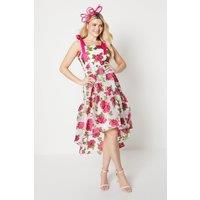 Debut London by Coast Organza Jacquard Trapeze Midaxi Dress