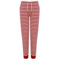 Skinni Fit Women's Cuffed Lounge Pants in Red | Size: Medium