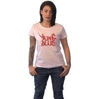 Yungblud Women's DEADHAPPY Skinny Fit T-Shirt in White | Size: XL
