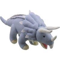 Wilberry Triceratops (Blue) - Large - Knitted