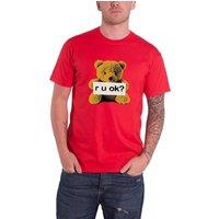 Yungblud R-U-OK T-Shirt in Red | Size: Large