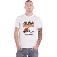 Guns N Roses Use Your Illusion Tour 1991 T-Shirt in White | Size: XL