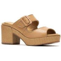 Hush Puppies Women's 'Poppy' Heeled Sandals in Tan | Size: 6