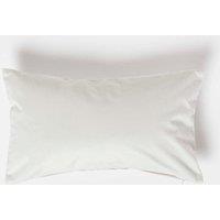 Homescapes Luxury Soft Velvet Cushion in Cream | Size: 30 cm x 50 cm