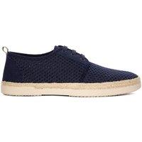 Dune London Men's 'Founder' Espadrilles in Navy | Size: 8