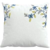 Sanderson 'Enys Garden' Square Pillowcase Pair in White