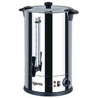 Igenix Catering Urn & Hot Water Boiler, 17 Litre in Silver