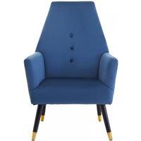 Interiors by Premier Loretta Velvet Button Detail Chair