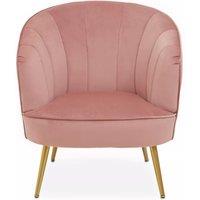Modern Yolanda Velvet Chair, Exquisite & Cozy Desk Chair Velvet, Easy to Clean Velvet Accent Chair