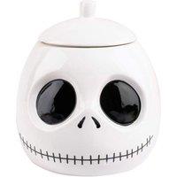 Nightmare Before Christmas Jack Skellington Jar in White
