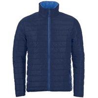 SOL'S Men's Ride Padded Water Repellent Jacket in Navy | Size: Small