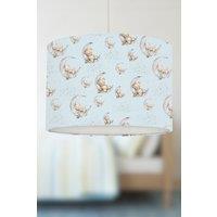 Bedtime for Bunny and Bear Lampshade Blue