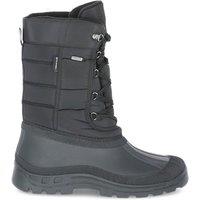 Trespass Men's Straiton II Waterproof Snowboots in Black | Size: 8