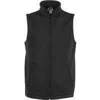 Russell Men's Smart Softshell Gilet Jacket in Black | Size: Medium