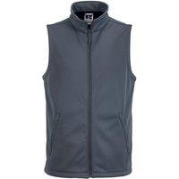 Russell Men's Smart Softshell Gilet in Grey | Size: Medium