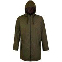NEOBLU Men's Antoine Wax Parka in Khaki | Size: Large
