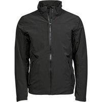 TEE JAYS Men's All Weather Jacket in Black | Size: XL
