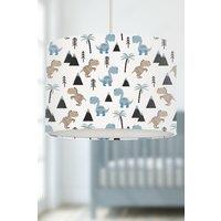 Dinosaur and Mountains Lampshade